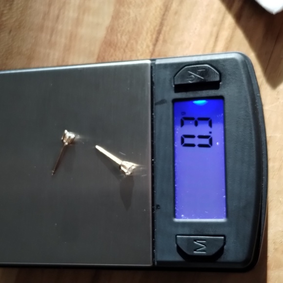 Natural Diamond Studs - Picture 3 of 7